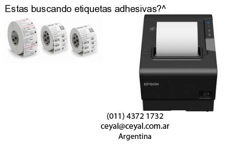 Estas buscando etiquetas adhesivas?^